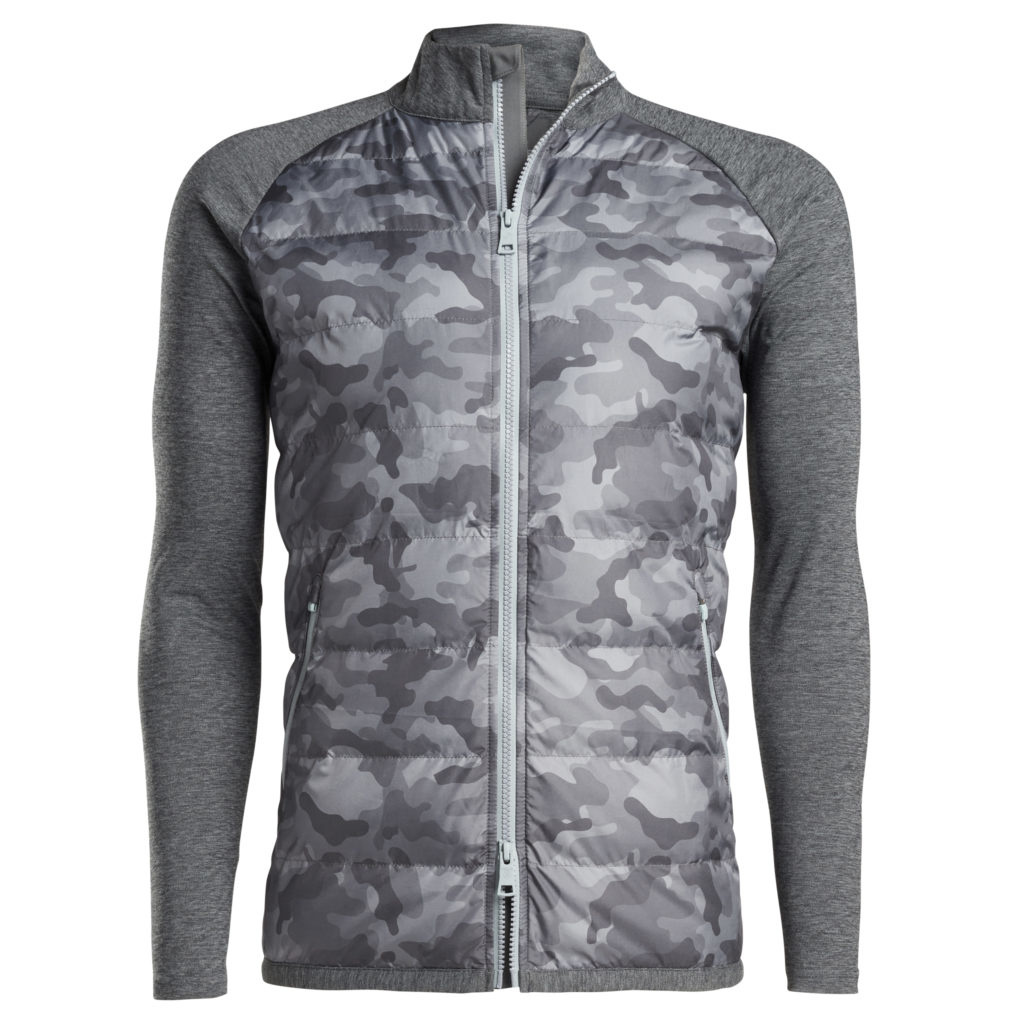 G/Fore | G4MS21O02 | The Shelby Quilted Jacket |  Charcoal Camo