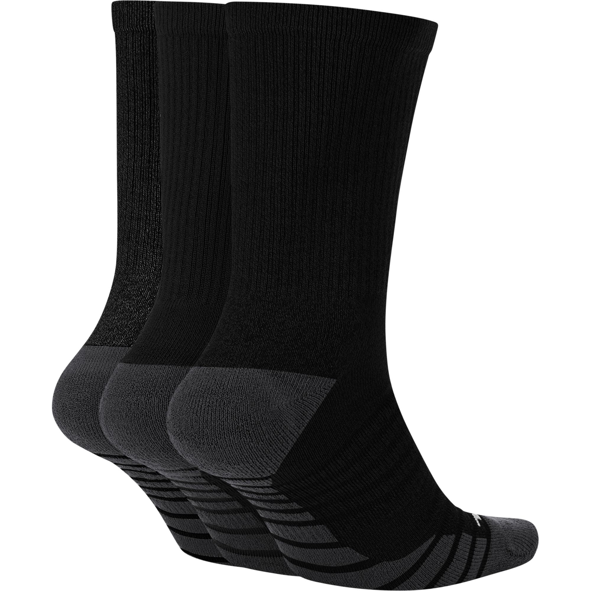 Nike | SX5547-010 | Everyday Max Cushioned Socks | Black / Anthracite / White
