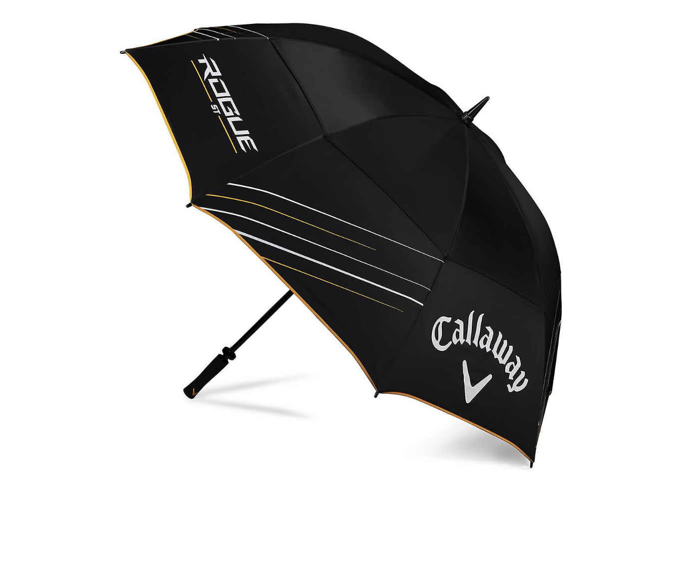 Callaway | Shield 64" Umbrella | Black/White/Gold