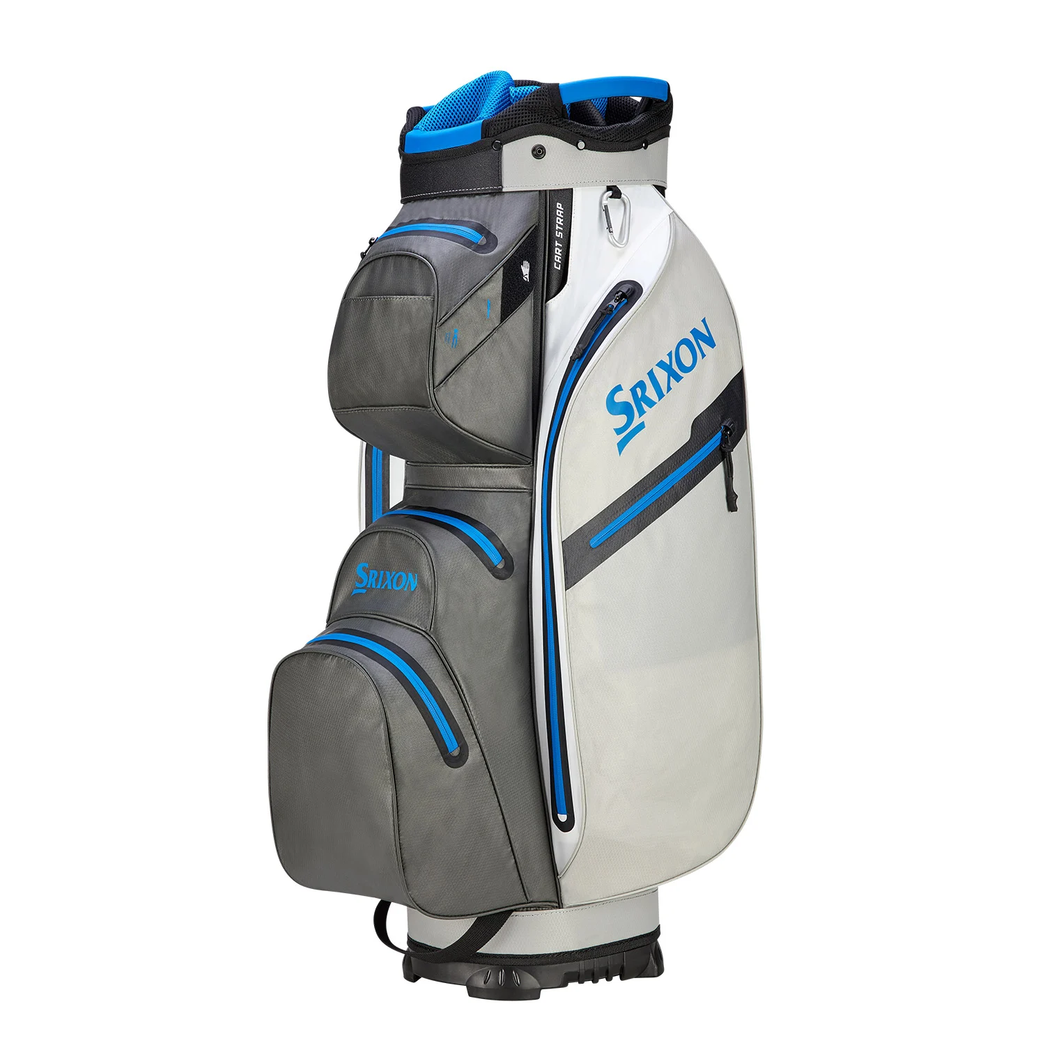 Srixon | SRX Waterproof Cartbag | Charcoal / White / Light Grey / Blue | S12122550