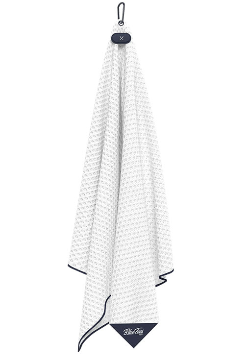 Blue Tees Golf | Magnetic Towel Caddie | White